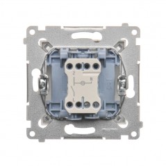 Simon 54 Łącznik jednobiegunowy, szybkozłącza, złoty mat DW1ZL.01/44