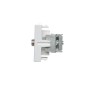 Simon Connect Gniazdo K45 antenowe RTV/SAT czysta biel K130A/9