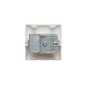 Simon Connect Gniazdo K45 antenowe RTV/SAT czysta biel K130A/9
