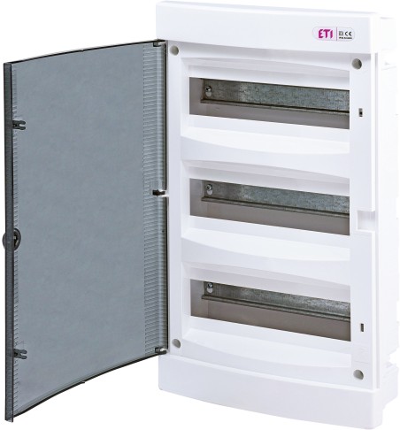 Rozdzielnica modułowa 3x12 podtynkowa /transparentna/ IP40 ECM36PT-S DIDO 001101076