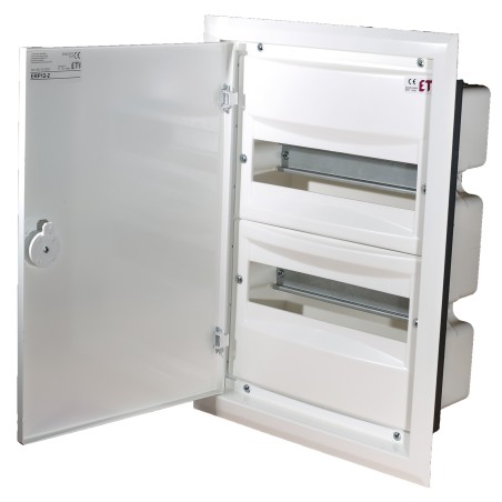Rozdzielnica modułowa 2x12 podtynkowa /drzwi metal/ IP40 ERP12-2 DIDO 001101202