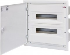 Rozdzielnica modułowa 2x18 podtynkowa /drzwi metal/ IP40 ERP18-2 DIDO 001101210
