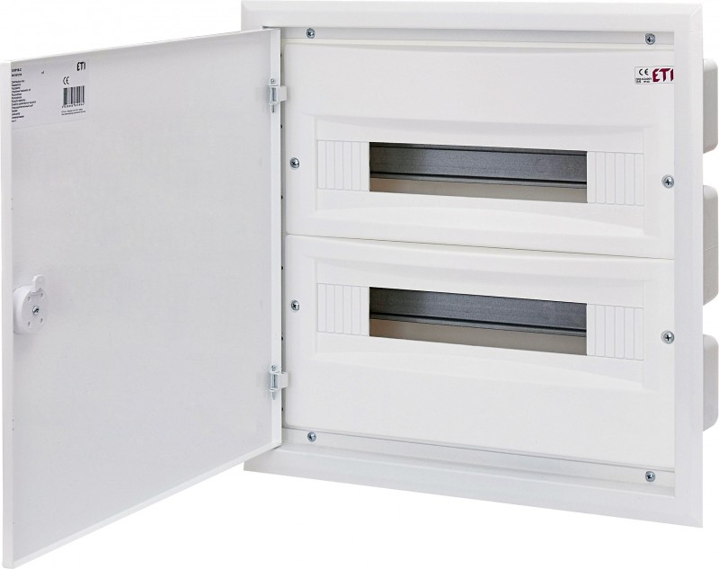 Rozdzielnica modułowa 2x18 podtynkowa /drzwi metal/ IP40 ERP18-2 DIDO 001101210 Rozdzielnica modułowa 2x18 podtynkowa /drzwi metal/ IP40 ERP18-2 DIDO 001101210
