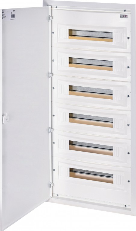 Rozdzielnica modułowa 6x18 podtynkowa /drzwi metal/ IP40 ERP18-6 DIDO 001101218