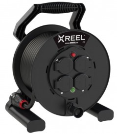 Przedłużacz bębnowy XREEL 20mb H05RR-F 3x1,5 IP44 4xGS 230V 92501H48123