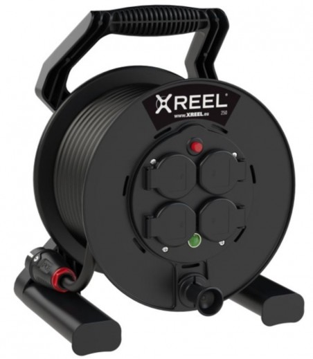 Przedłużacz bębnowy XREEL 40mb H05RR-F 3x1,5 IP44 4xGS 230V 92501H48173