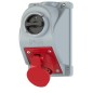 Gniazdo stałe z wyłącznikiem L-0-P 32A 4P 400V IP44 COMBO-POL 960624401W Gniazdo stałe z wyłącznikiem L-0-P 32A 4P 400V IP44 COMBO-POL 960624401W
