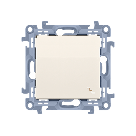 Simon 10 Łącznik schodowy 10AX kremowy CW6.01/41