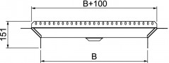 Odgałęzienie dostawne stal RAA 630 FS RU 6040256