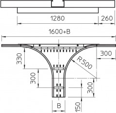 Odgałęzienie dostawne WRAA 120 FS 6098405