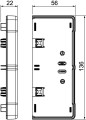 Końcówka kanału RAPID 45-2 53x130 GK-E53130RW biała 6113280 Końcówka kanału RAPID 45-2 53x130 GK-E53130RW biała 6113280