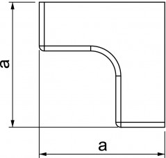 Naroże wewnętrzne kanału WDK 20x10 HI10020RW białe 6154328 /4szt./