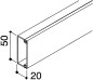 Kanał instalacyjny 50x20 WDK20050RW biały 6168736 /2m/ Kanał instalacyjny 50x20 WDK20050RW biały 6168736 /2m/