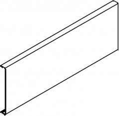 Pokrywa korytka grzebieniowego 40mm LK4 D 40 6178484 /2m