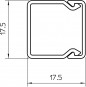 Kanał instalacyjny 20x20 WDK20020RW biały 6191037 /2m/