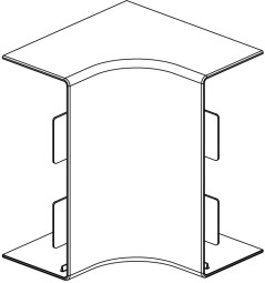 Naroże wewnętrzne kanału WDK 150x60 HI60150RW białe 6192068 /2szt./