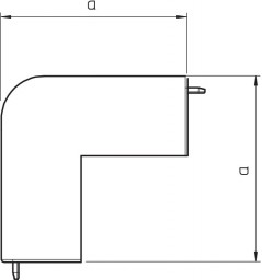 Naroże zewnętrzne kanału WDK 30x15 HA15030RW białe 6192149 /4szt./