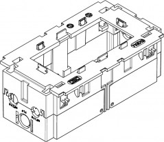 Puszka instalacyjna Modul 45 podwójna 71GD13 6288583