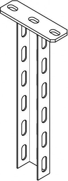 Wieszak sufitowy z głowicą US 3 K 30 FT 6342353 /0,3m/