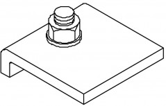 Łącznik zaciskowy 15mm M10x50 KL1 15 S FT 6354114 /10szt./