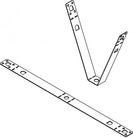 Uchwyt trapezowy do 180mm stal TPB 180 FS 6357522