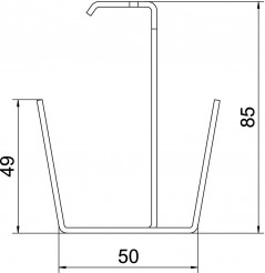 Uchwyt środkowy MAH LTR FS 6358810