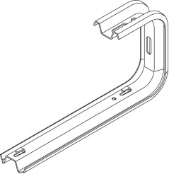 Wspornik scienno-sufitowy korytka siatkowego /200mm/ TPDG 245 FS 6365922 /5szt./
