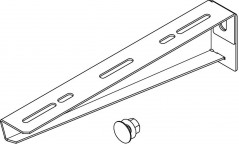 Wysięgnik ścienny 310mm MWA 12 31S FS 6424740