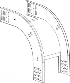 Łuk pionowy korytka 90 stopni 200x60 RBV 620 F FS 7007063