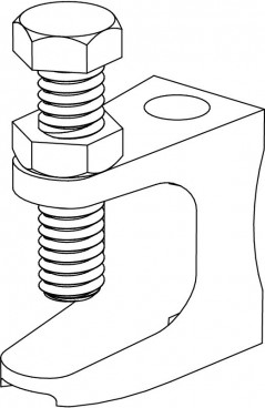 Zacisk nośny śrubowy 0-18mm FL 1 TG 1488015