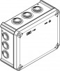 Puszka n/t odgałęźna 190x150x77 IP66 T 160 M32 2007097