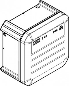 Puszka n/t odgałęźna 90x90x52 IP55 T 40 OE 2007223 /5szt./