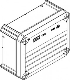 Puszka n/t odgałęźna 150x116x67 IP66 T 100 OE 2007255