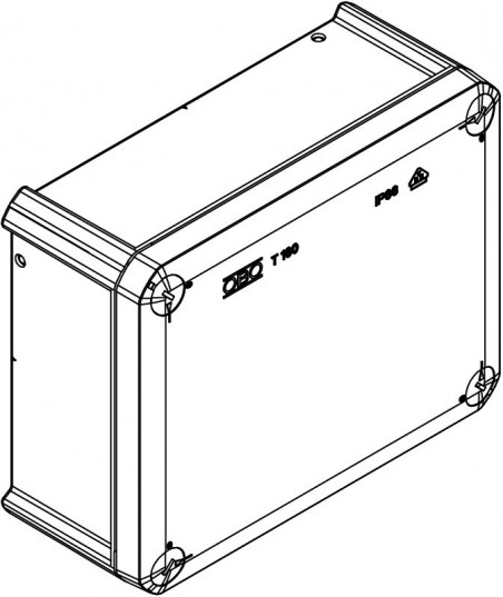 Puszka n/t odgałęźna 190x150x77 IP66 T 160 OE 2007271