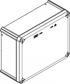 Puszka n/t odgałęźna 240x190x95mm IP66 IK06 T 250 OE 2007287