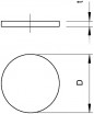 Podkładka uszczelniająca PG16 107 V PG16 PVC 2029758 /100szt./