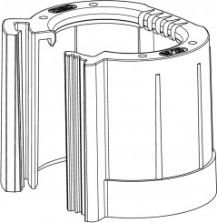 Rozdzielna końcówka do rur 129 TB M16 2047812 /50szt./