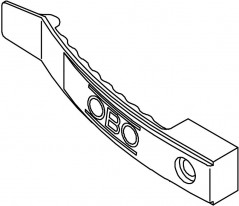 Klamra kablowa 2032 jasnoszara 2205017 /50szt./