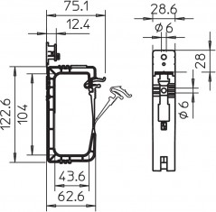 Obejma zbiorcza do kabli OBO GRIP 40 2031 40 2205416