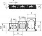 Uchwyt kablowy dociskowy /18-30mm/ 2037 18-30 LGR 2250306 /25szt./