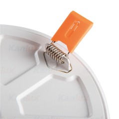 Oprawa downlight LED okrągła AREL LED DO 10W-WW 890lm barwa ciepła 3000K biały 29585