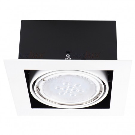 Oprawa downlight 25W GU10 220-240V AC IP20 MATEO ES DLP-150-W biała 32931