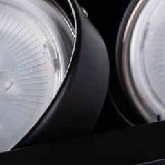Oprawa downlight 2x25W GU10 220-240V AC IP20 MATEO ES DLP-150-B czarna 32932