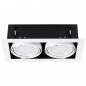 Oprawa downlight 2x25W GU10 220-240V AC IP20 MATEO ES DLP-150-W biała 32933