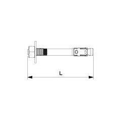 Kotwa sworzniowa M10x90mm BZ-U 10-10/90 3498334