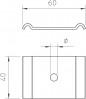 Zacisk do mocowania korytek siatkowych GKS 50 07 FS 6015263 /50szt./