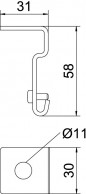 Łącznik boczny SH M10 FS 6015336