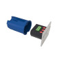 Laserowy czujnik odległości 9-27V DC (schodowy czujnik ruchu) montaż w puszce fi32 kolor aluminium DRL-12 Laserowy czujnik odległości 9-27V DC (schodowy czujnik ruchu) montaż w puszce fi32 kolor aluminium DRL-12