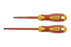 Zestaw wkrętaków izolowanych dla elektryka 1000V stal S2 HT1S990 /2szt./