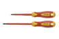 Zestaw wkrętaków izolowanych dla elektryka 1000V stal S2 HT1S990 /2szt./
